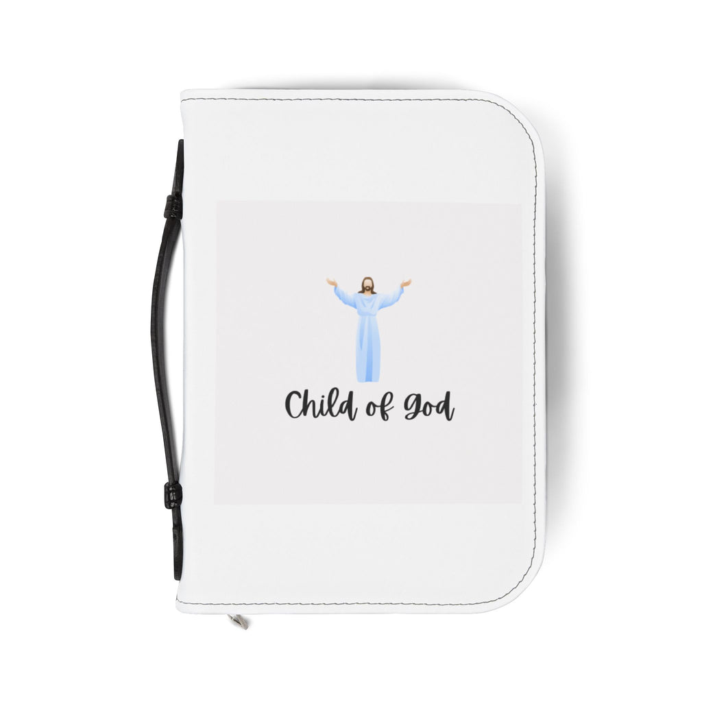 Bible Cover — "Child of God" Soft-Zip Christian Bible Case