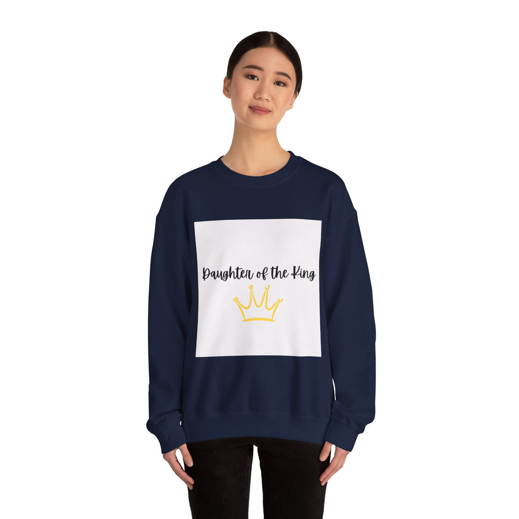 Daughter of the King Sweatshirt – Christian Crown Crewneck