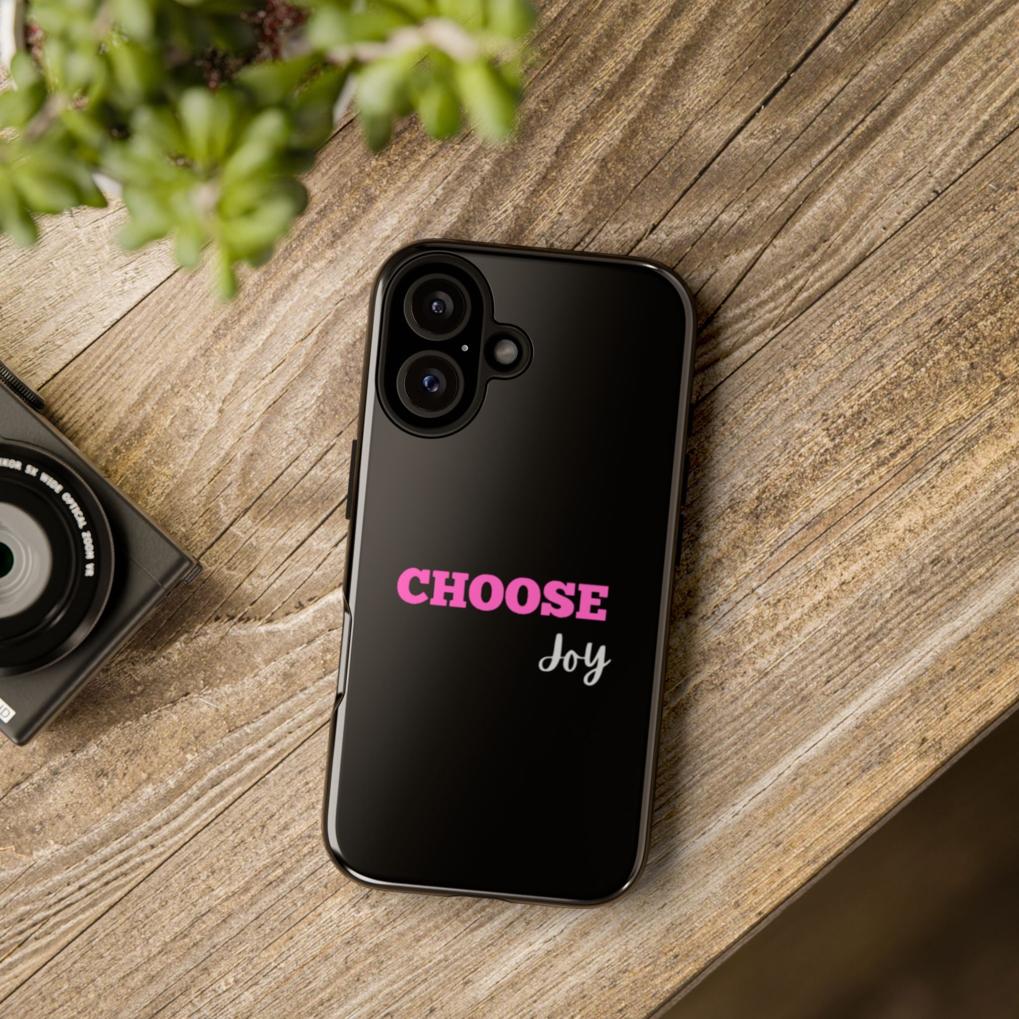 Choose Joy phone case | inspirational text iPhone case