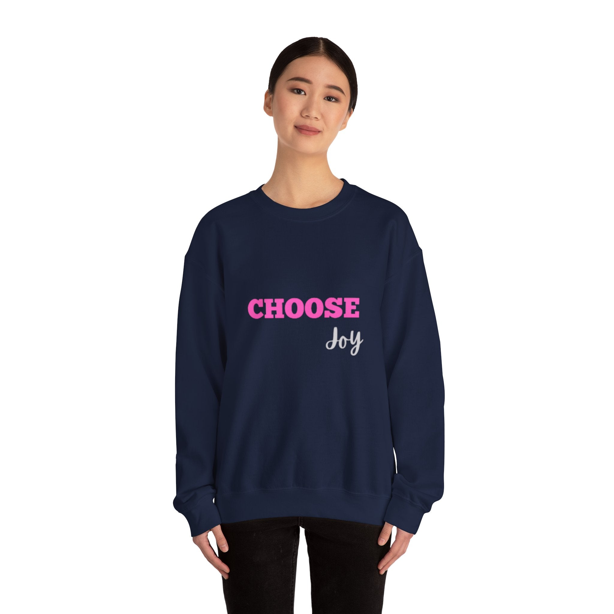 Choose Joy sweatshirt | inspirational text crewneck
