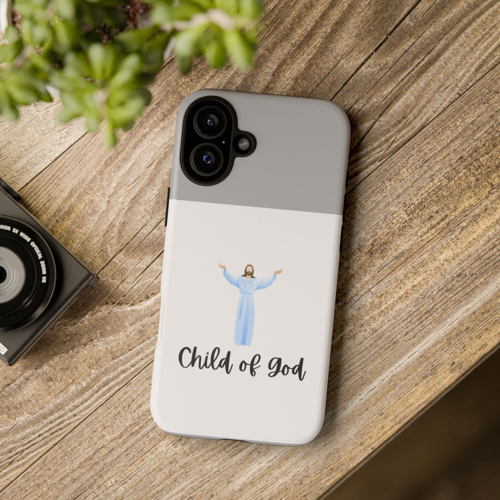 Child of God Phone Case — Christian Faith Protective iPhone Cover