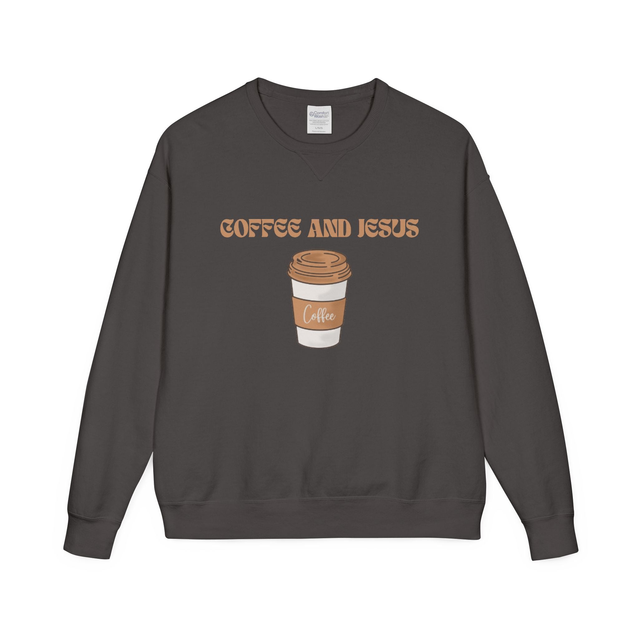 Coffee and Jesus Crewneck Sweatshirt