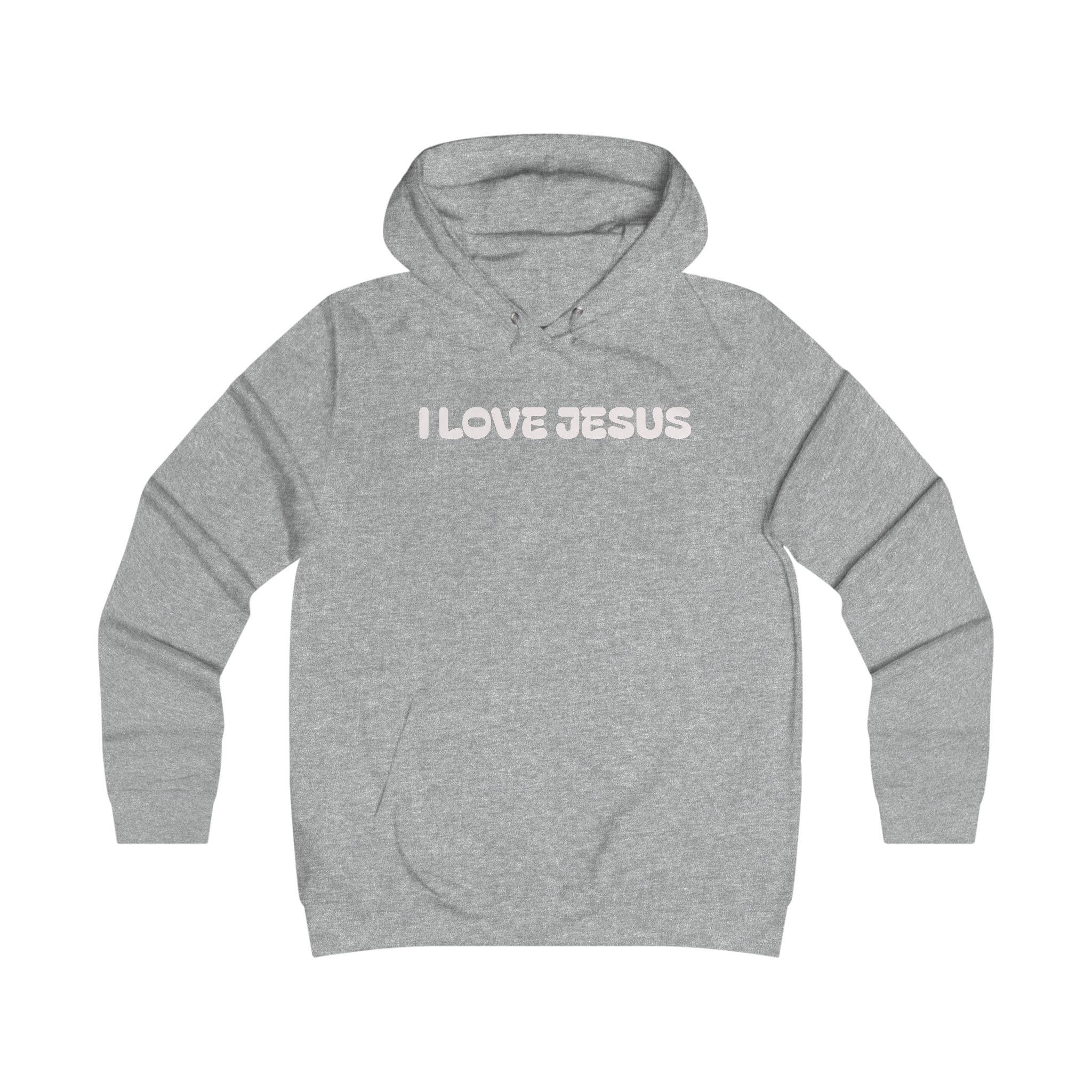 I Love Jesus Hoodie — Bold, Cozy, Faith-Driven