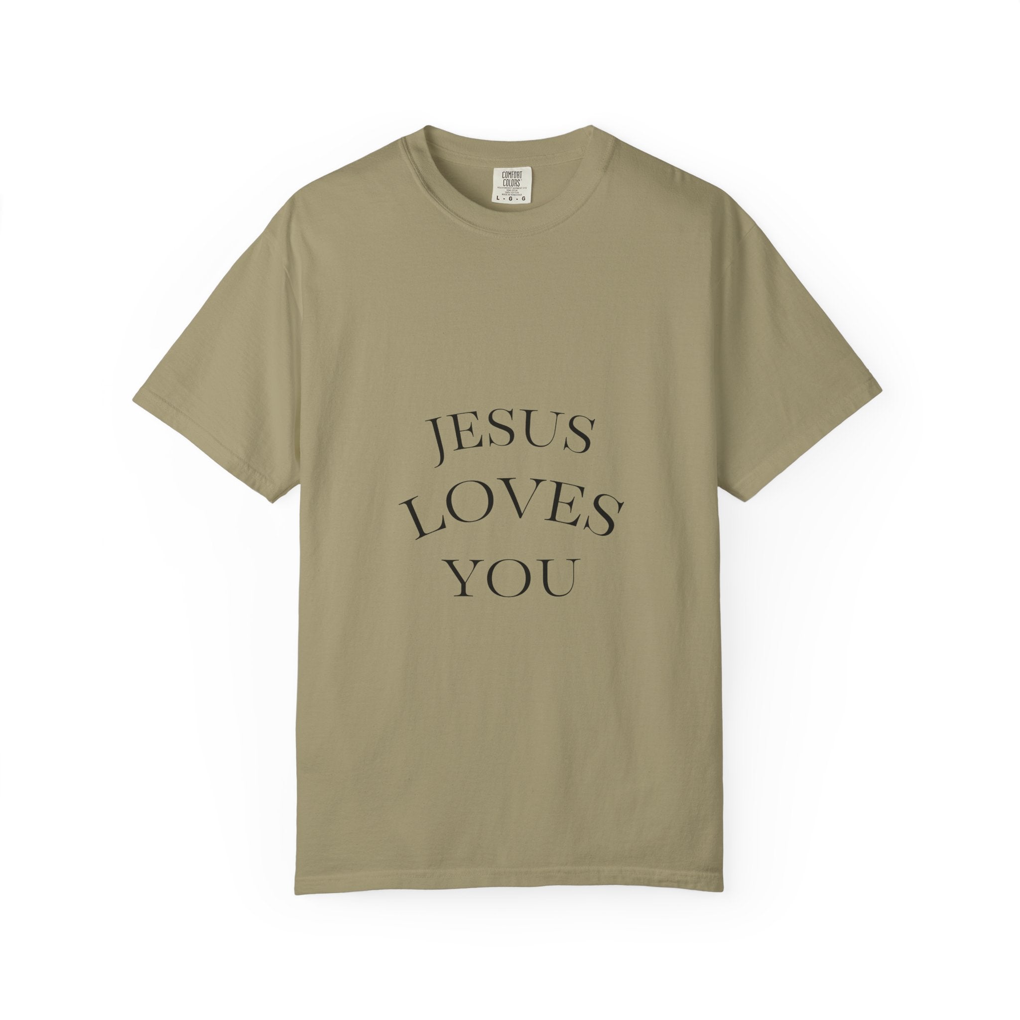 Jesus Loves You T-Shirt — Minimal Faith Graphic Tee