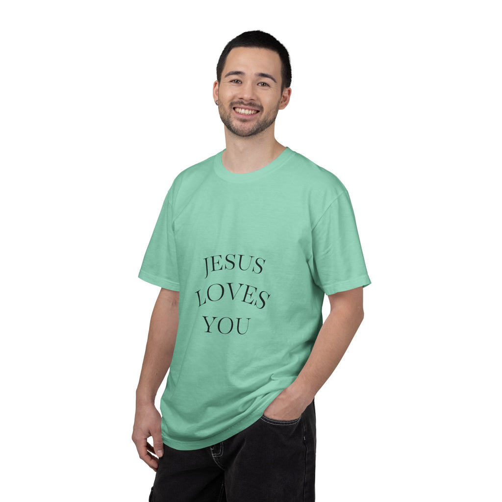 Jesus Loves You T-Shirt — Minimal Faith Graphic Tee