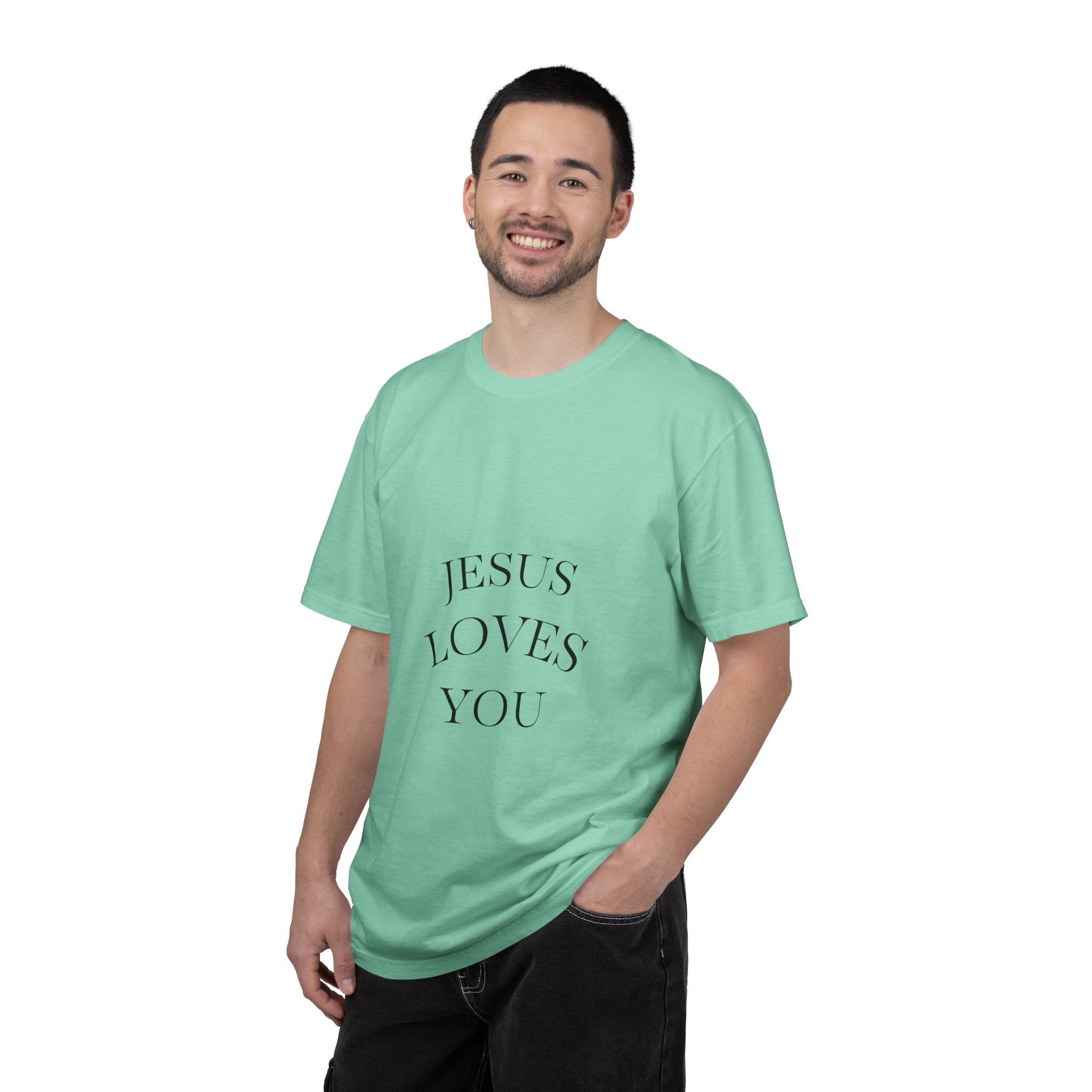 Jesus Loves You T-Shirt — Minimal Faith Graphic Tee