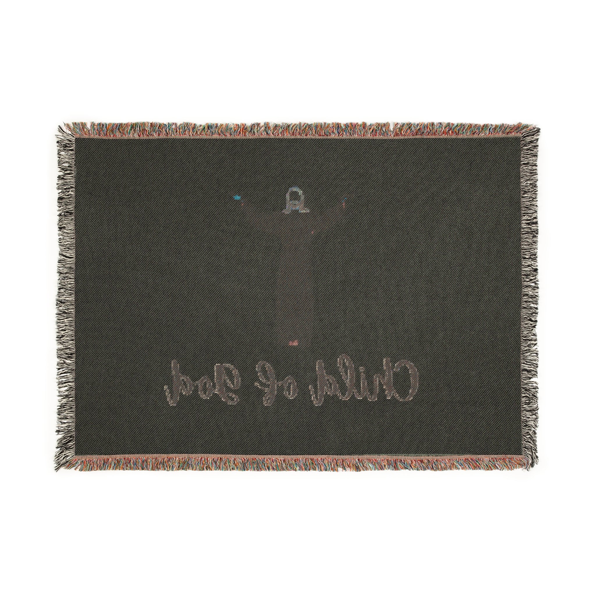 Child of God Woven Blanket — Inspirational Jesus Throw for Nursery, Church Gifts & Christian Holidays