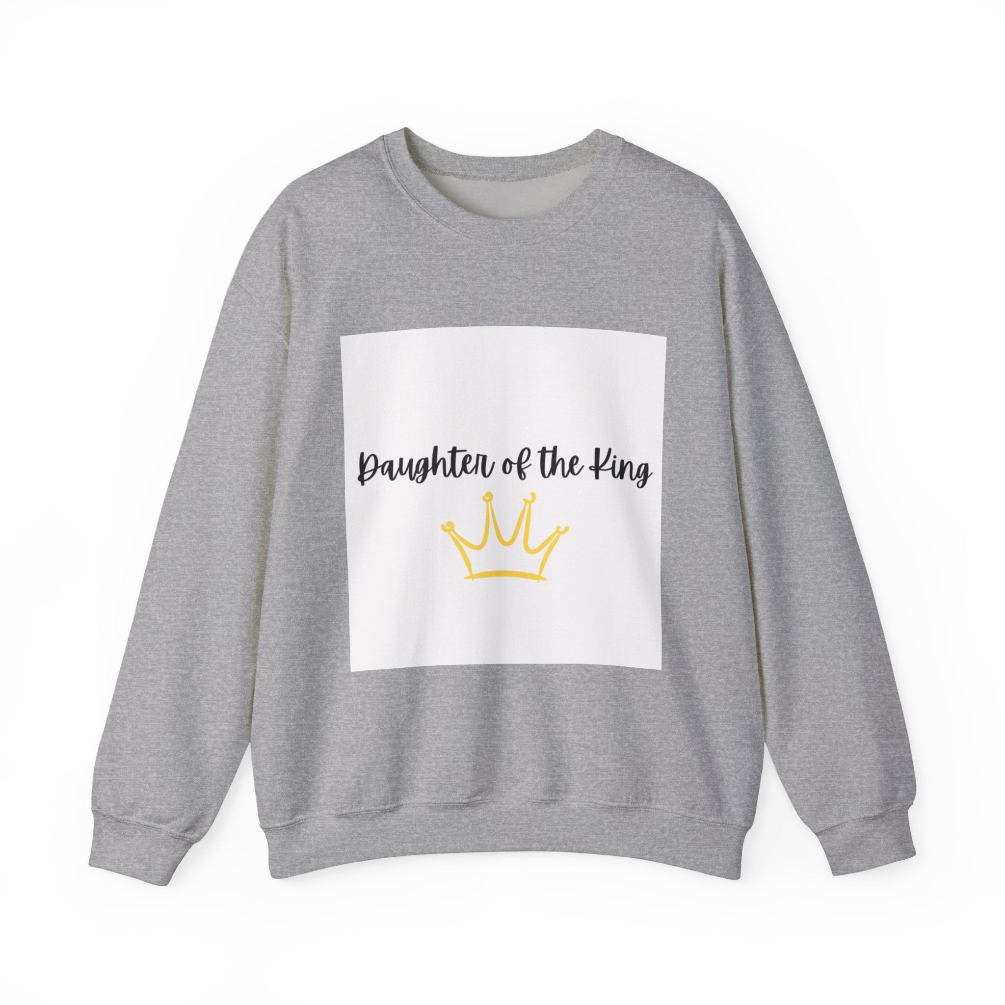 Daughter of the King Sweatshirt – Christian Crown Crewneck