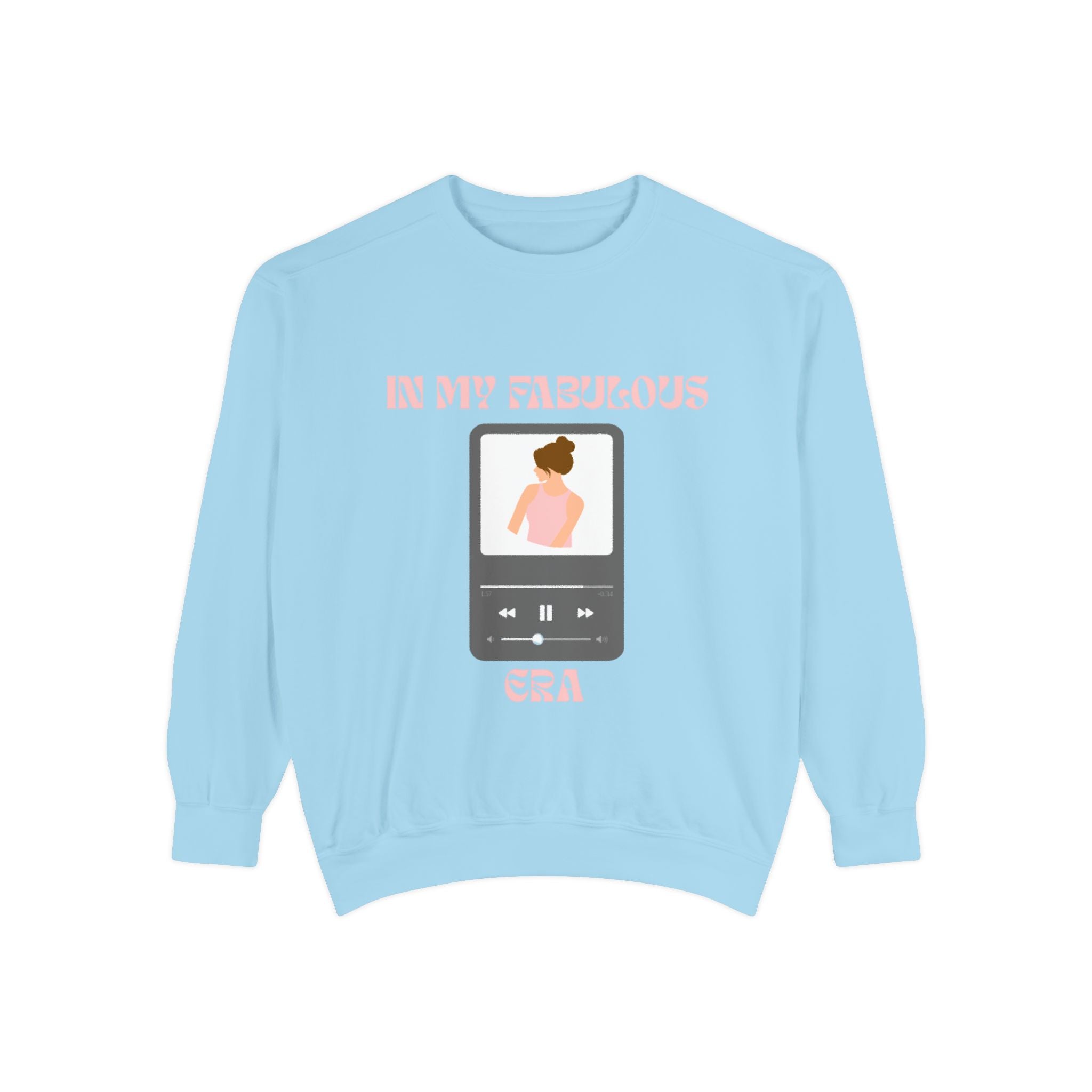 Fabulous Era Sweatshirt — "In My Fabulous Era" Vintage Music Player Graphic
