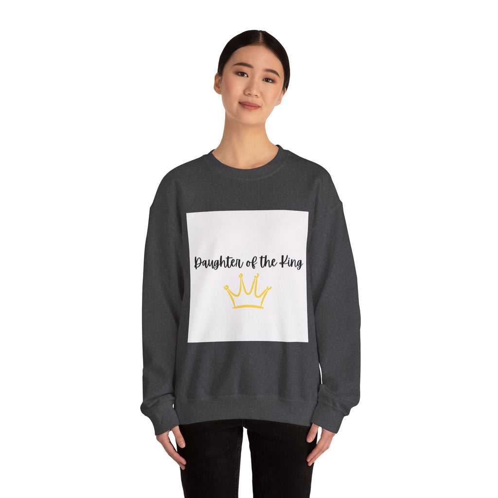 Daughter of the King Sweatshirt – Christian Crown Crewneck