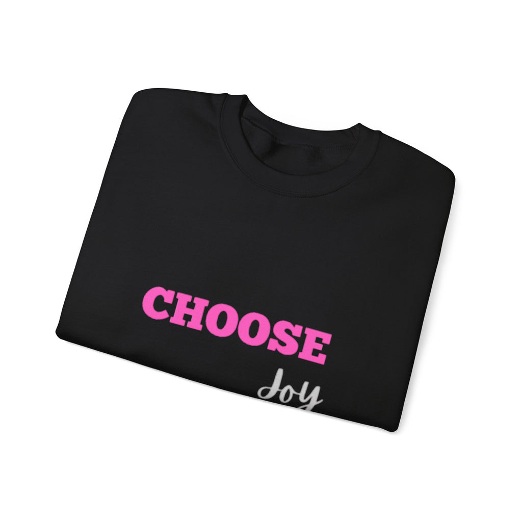 Choose Joy sweatshirt | inspirational text crewneck