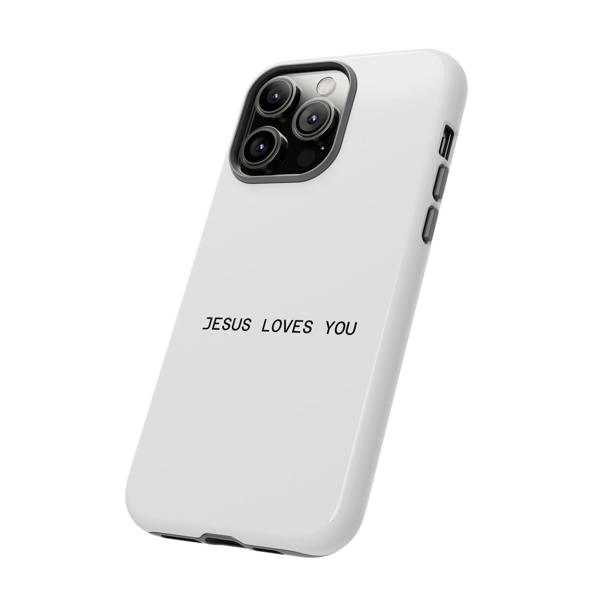 Jesus Loves You Tough Phone Case