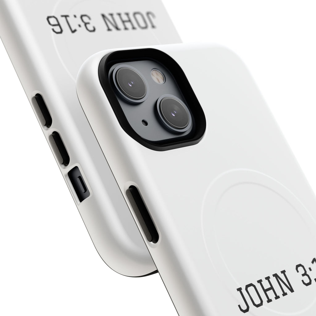 John 3:16 Tough Magnetic Phone Case Slim Protective Christian iPhone Cover
