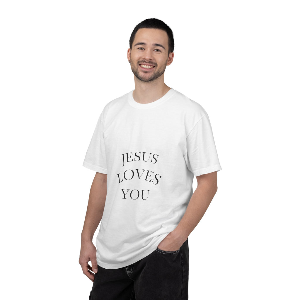Jesus Loves You T-Shirt — Minimal Faith Graphic Tee