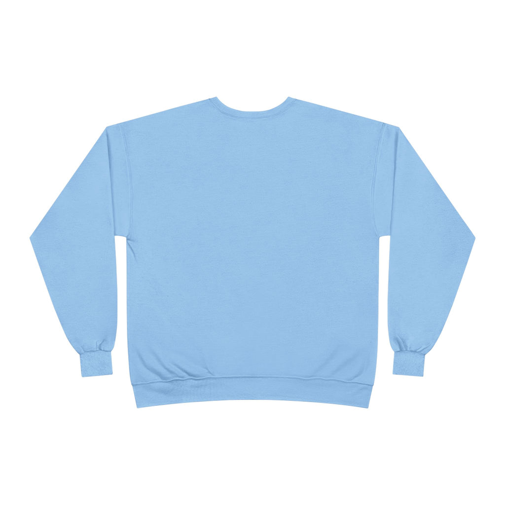 Minimal 'Changed' Crewneck Sweatshirt — Subtle Text Graphic, Eco-Friendly Comfort