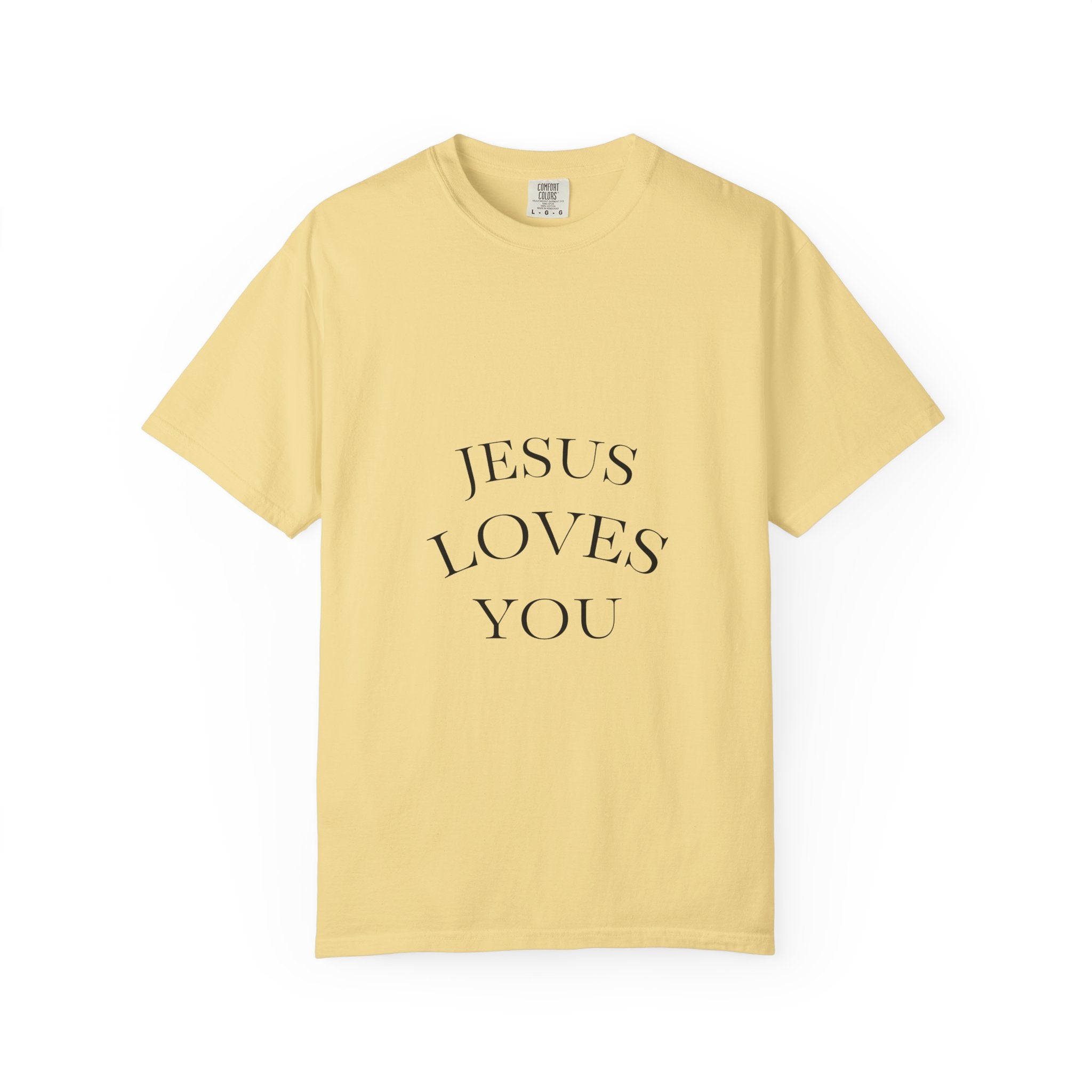 Jesus Loves You T-Shirt — Minimal Faith Graphic Tee