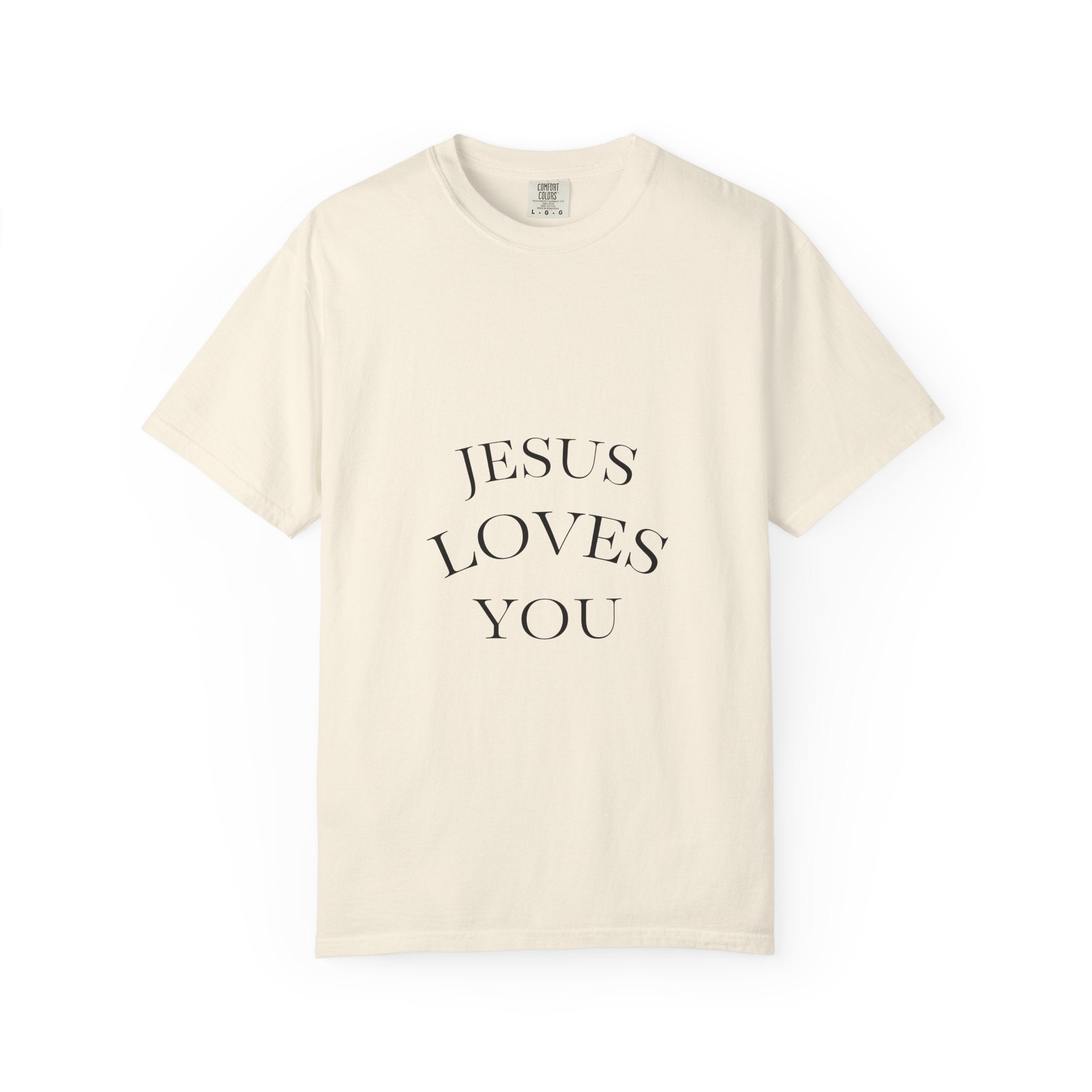 Jesus Loves You T-Shirt — Minimal Faith Graphic Tee