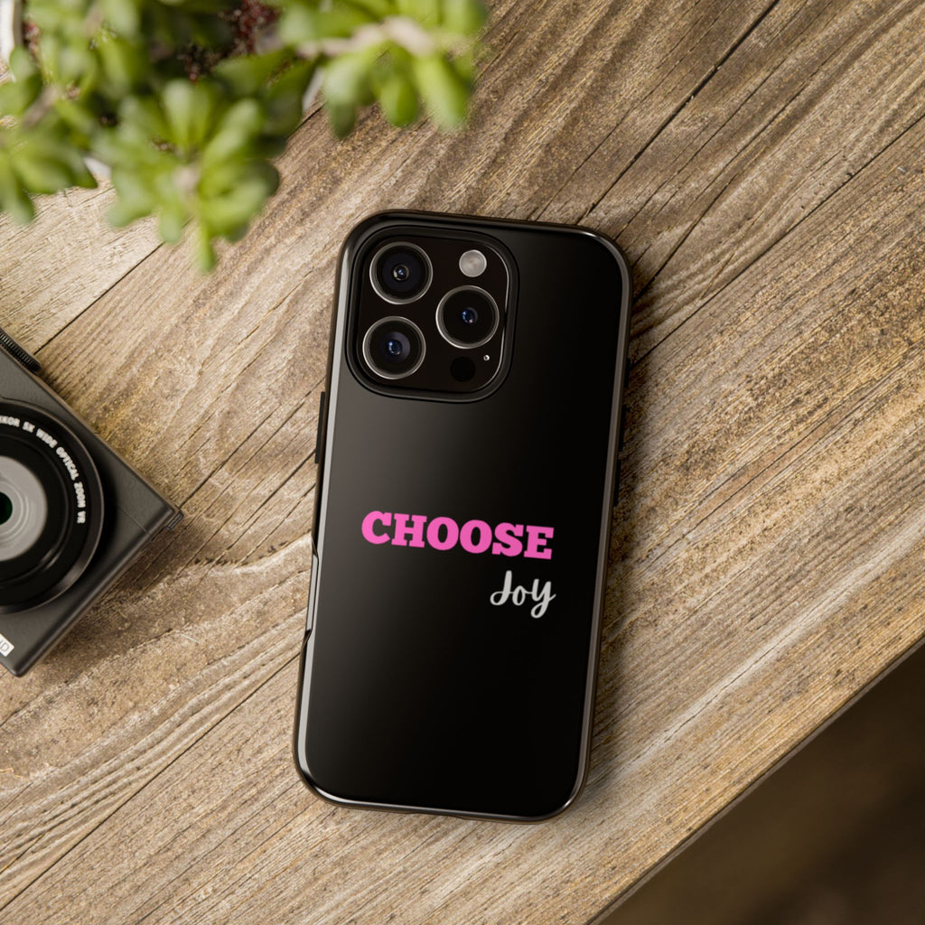 Choose Joy phone case | inspirational text iPhone case