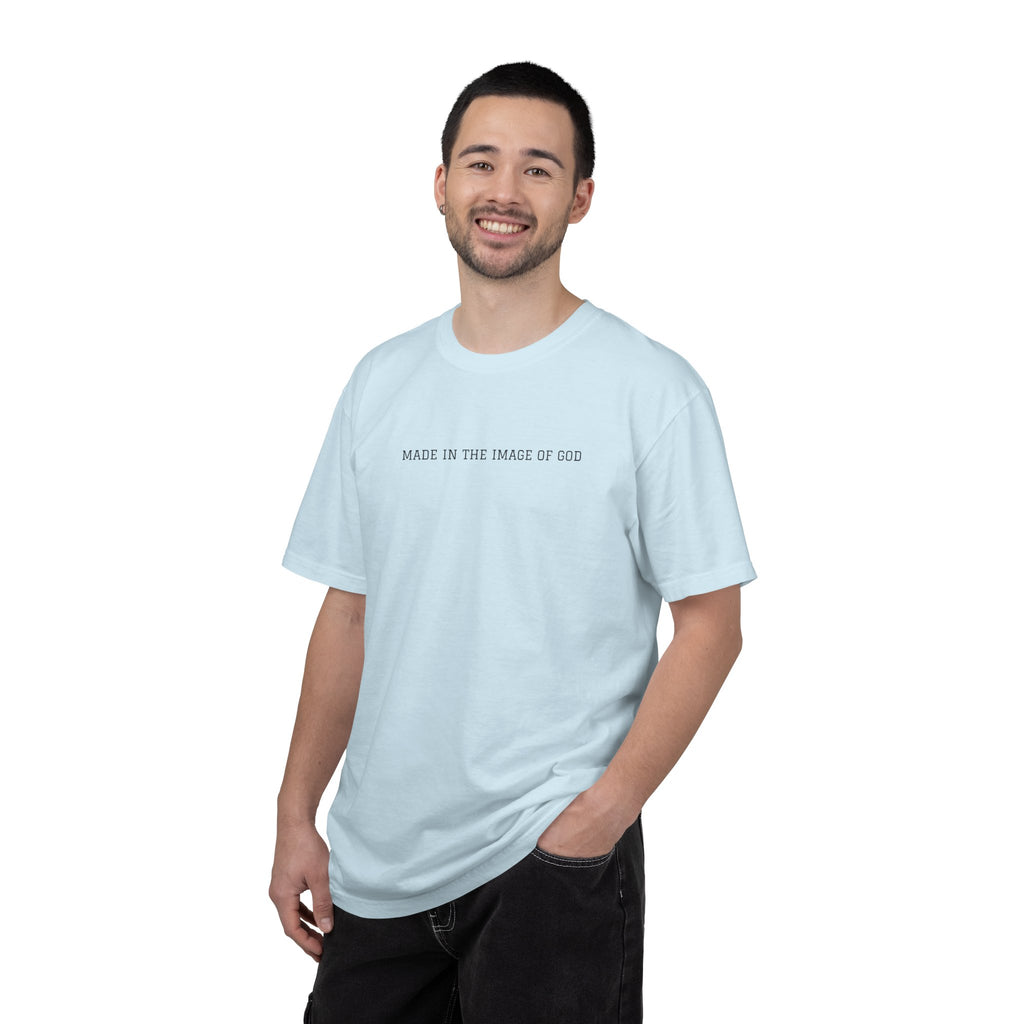 Made in the Image of God T-Shirt — Faith-Based Minimalist Christian Tee