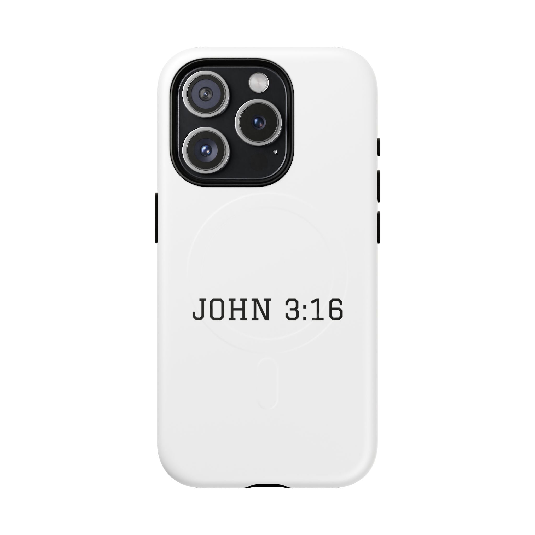 John 3:16 Tough Magnetic Phone Case Slim Protective Christian iPhone Cover