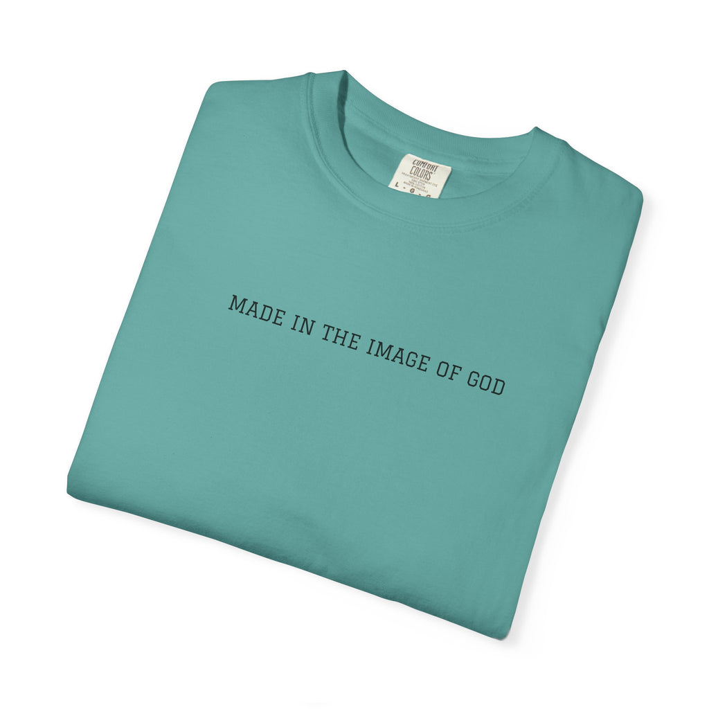 Made in the Image of God T-Shirt — Faith-Based Minimalist Christian Tee