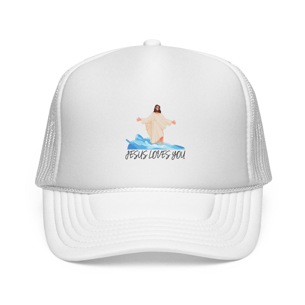 Jesus Loves You Trucker Cap | Religious Faith Christian Hat