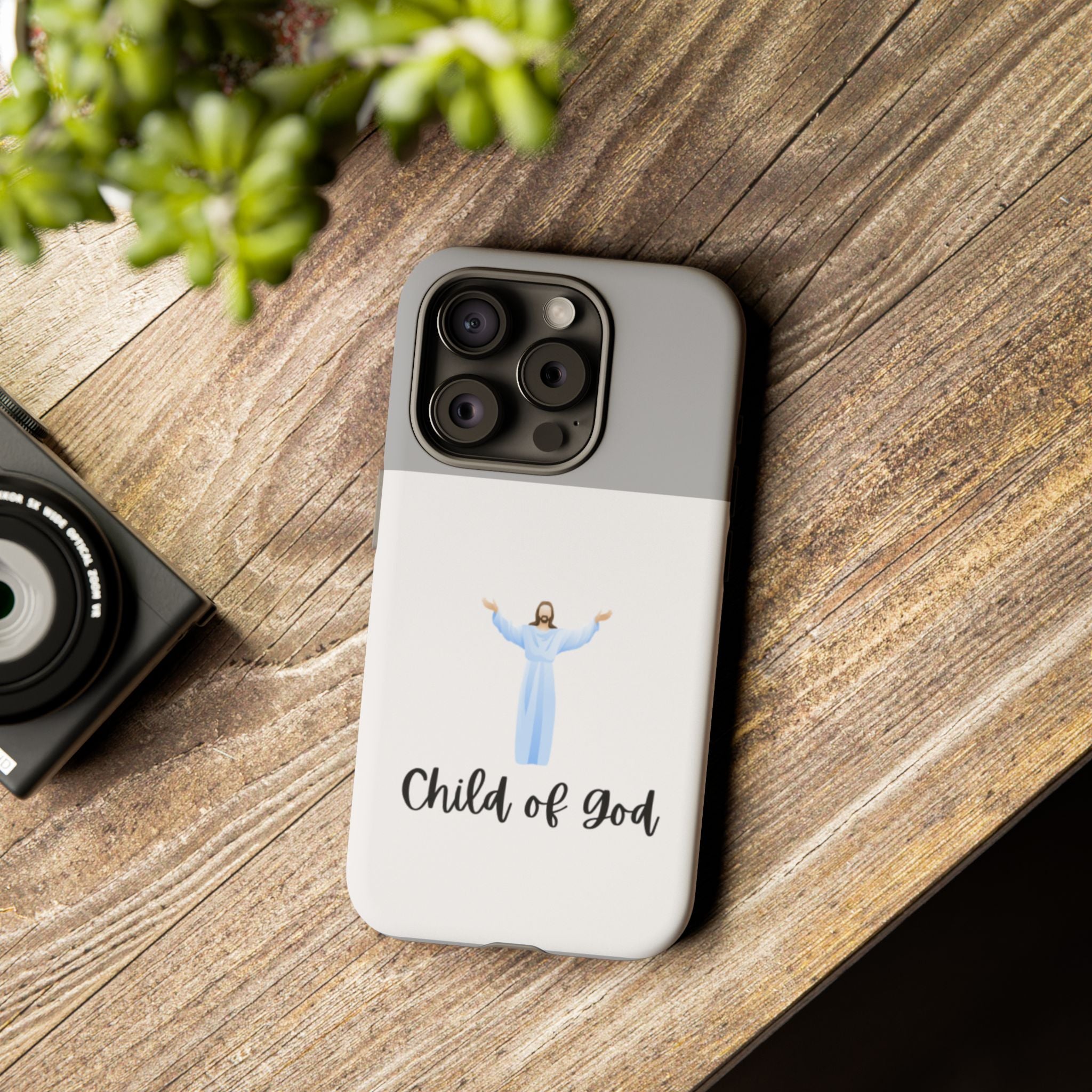 Child of God Phone Case — Christian Faith Protective iPhone Cover