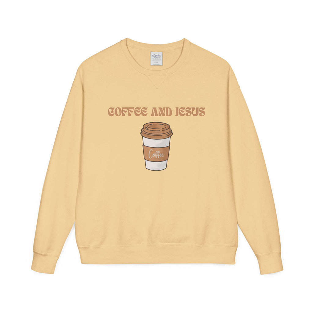 Coffee and Jesus Crewneck Sweatshirt