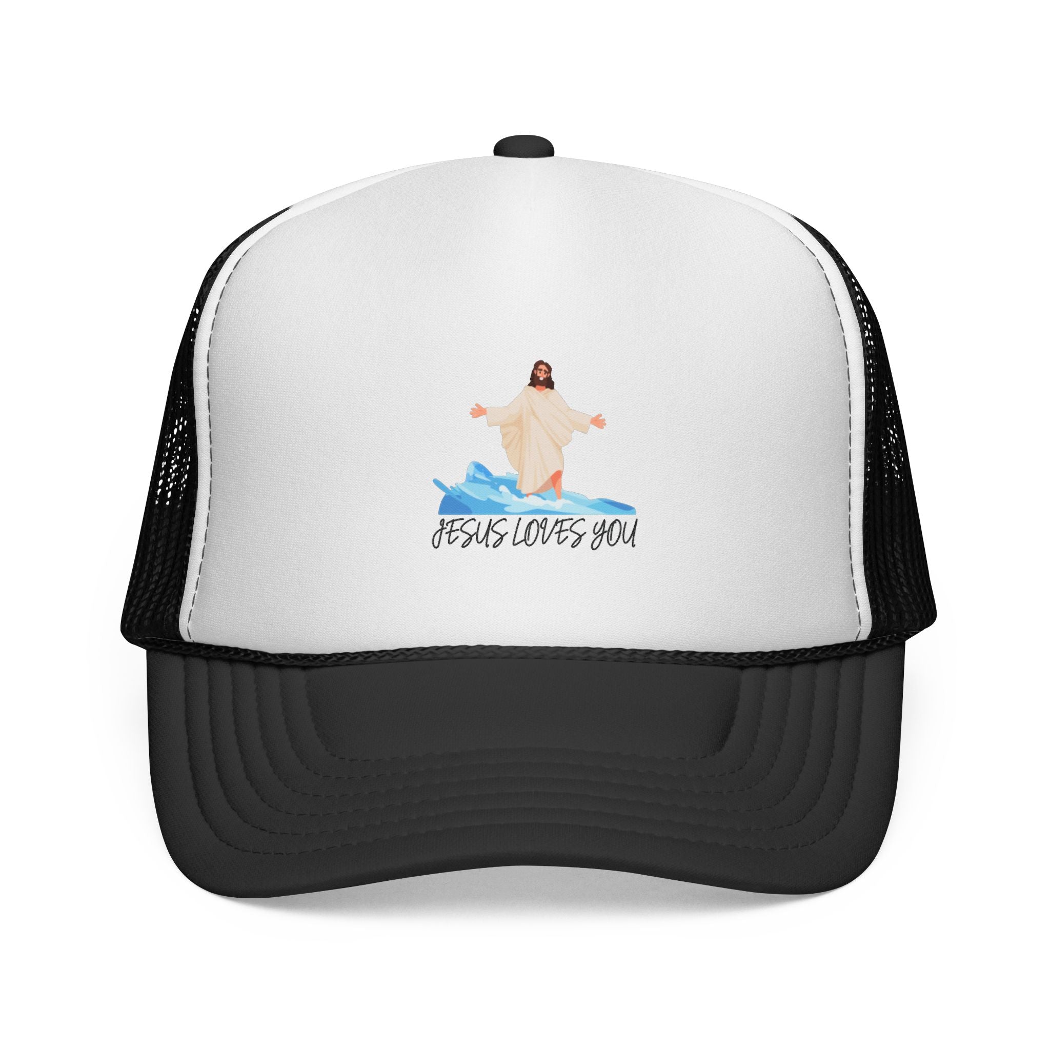 Jesus Loves You Trucker Cap | Religious Faith Christian Hat