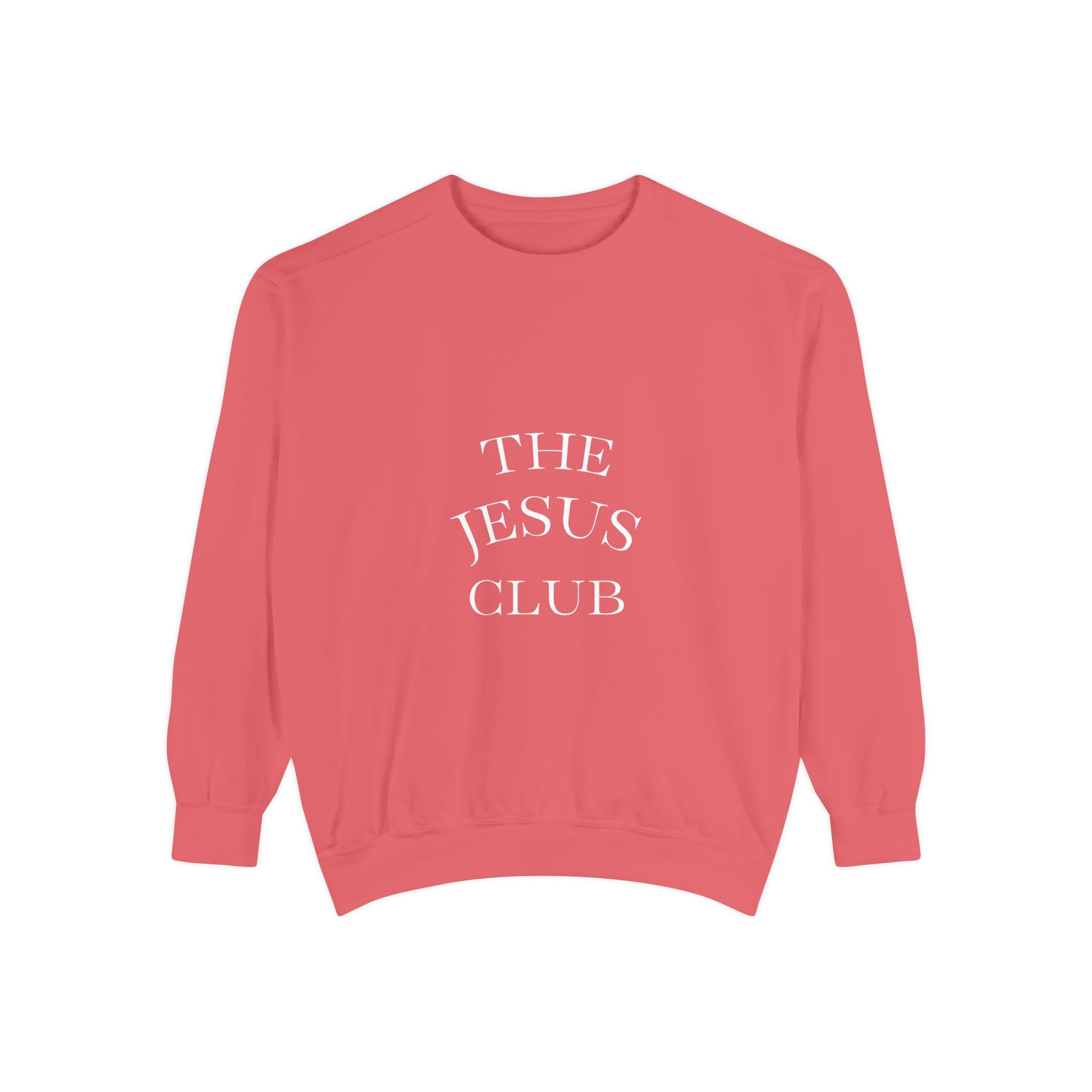 The Jesus Club Sweatshirt  Christian Faith Graphic Crewneck