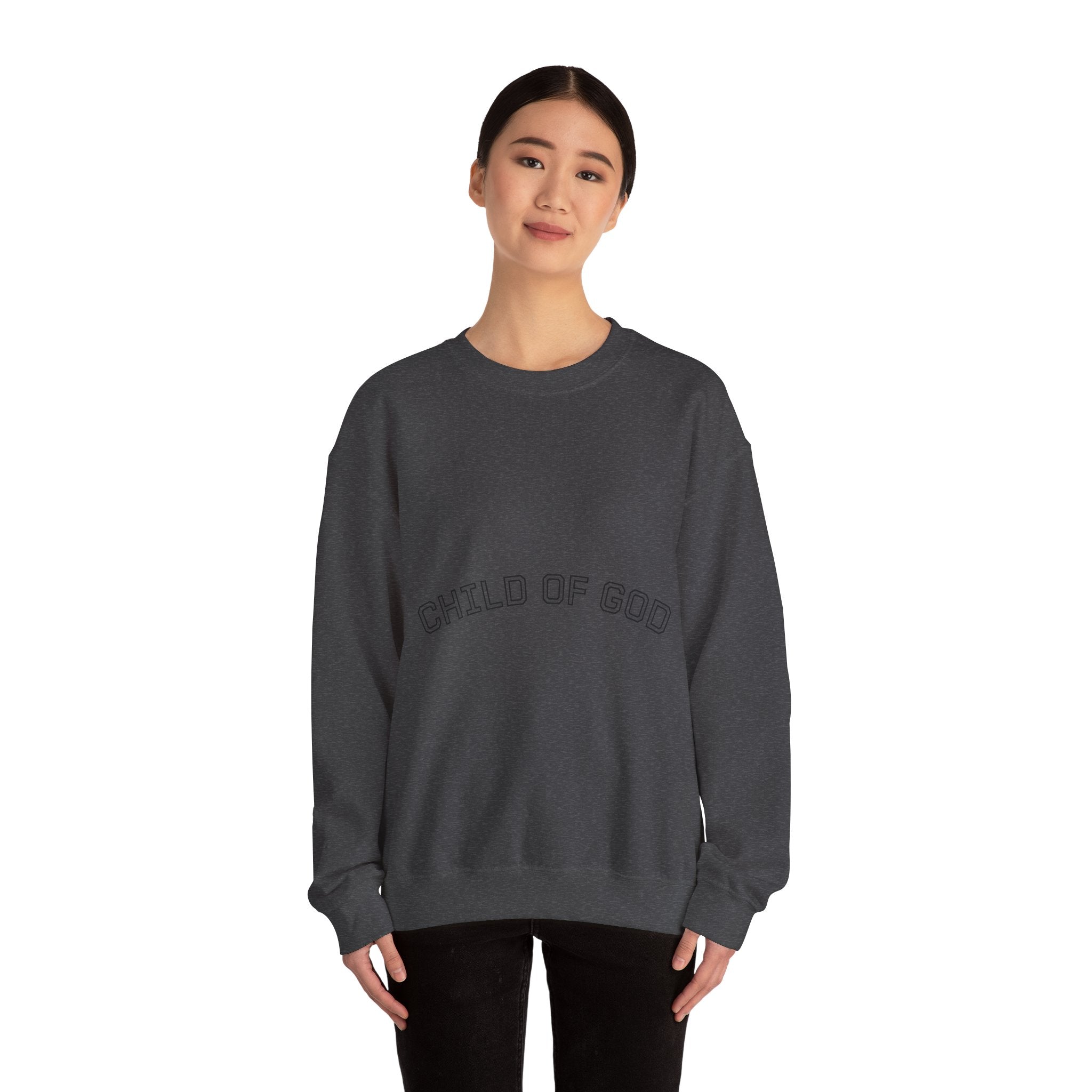 Child of God Crewneck Sweatshirt — Faith-Based Christian Pullover