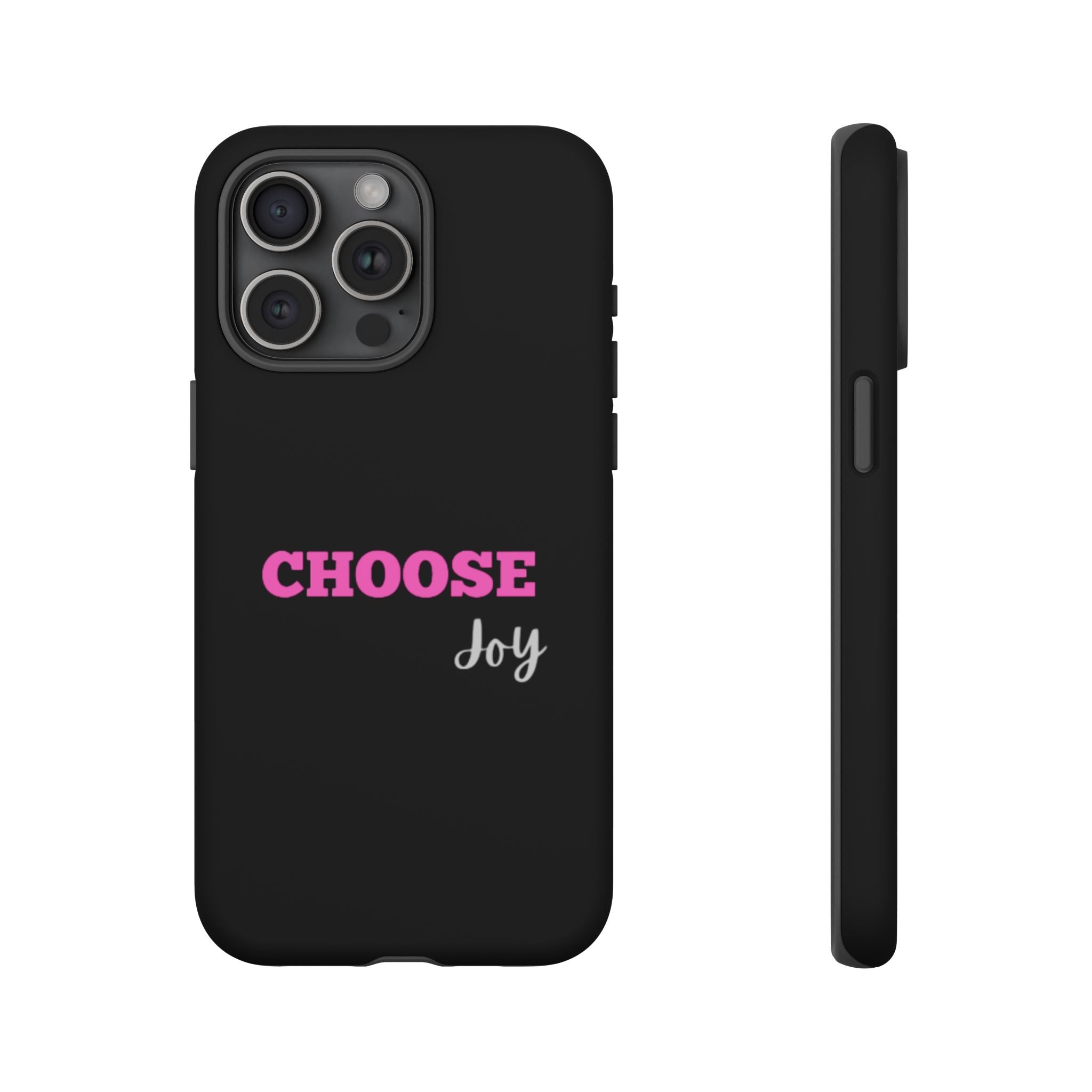 Choose Joy phone case | inspirational text iPhone case