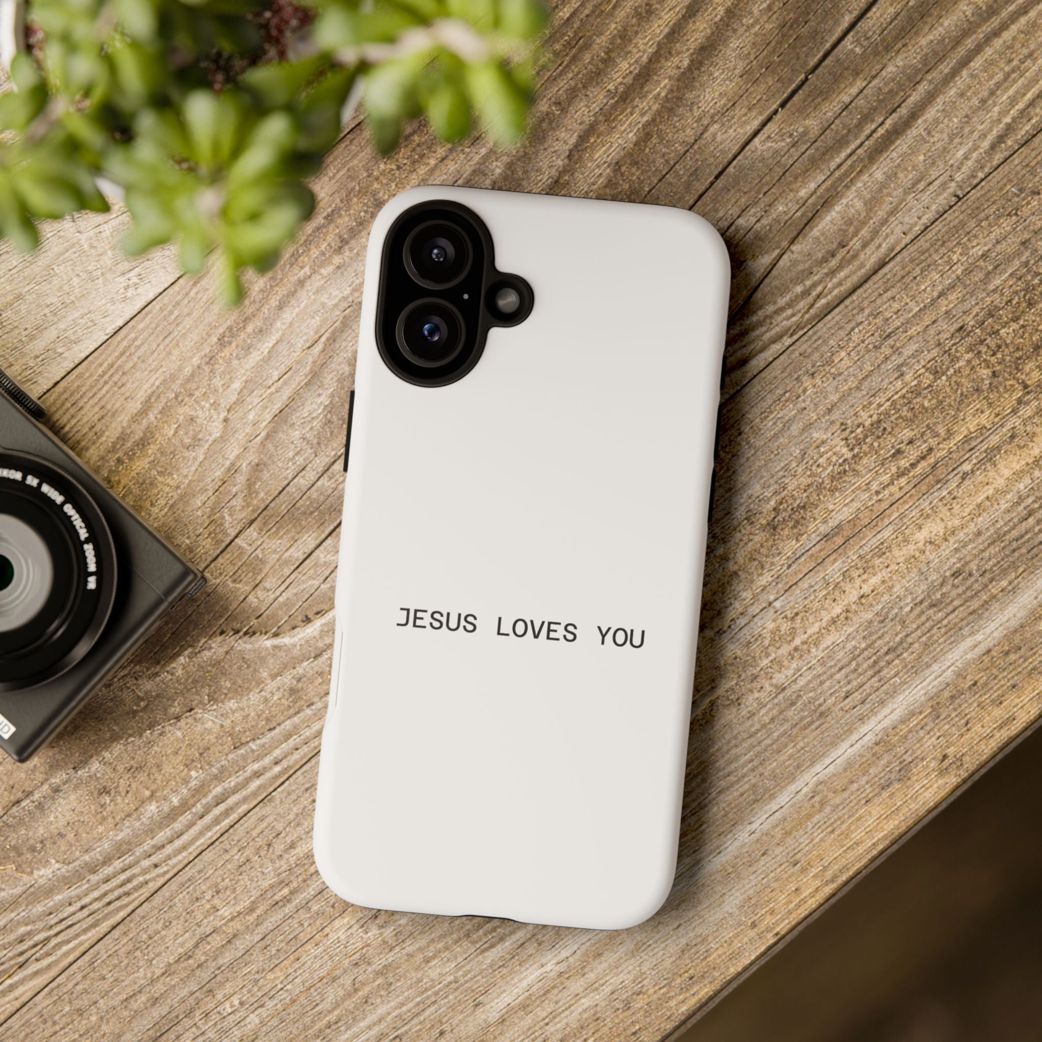 Jesus Loves You Tough Phone Case
